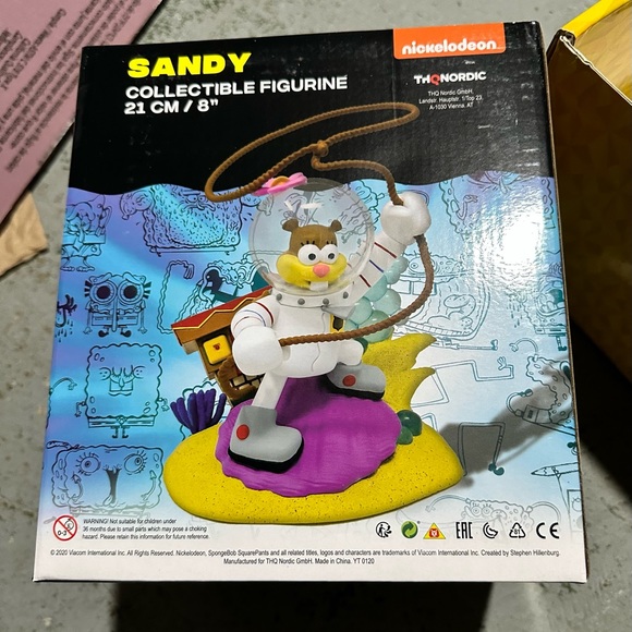 SpongeBob (Sandy 8 inches figurine) Battle for Bikini Bottom Rehydra… - Picture 3 of 3